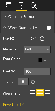 Week Numbers